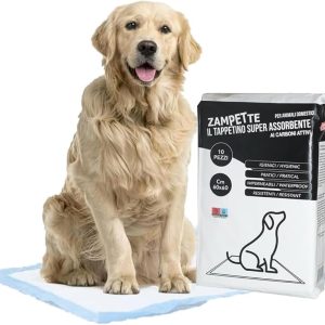 ZAMPETTE TAPPETINI ANIMALI 10 PZ CARBONI ATTIVI
