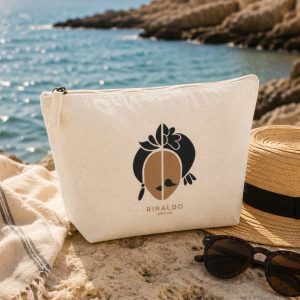POCHETTE TESTE DI MORO, astuccio in tessuto moda siciliana